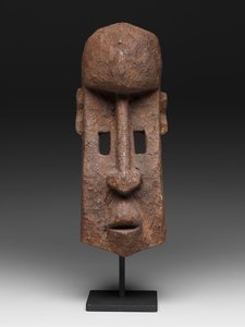 Vadászmaszk (dannana), XX. század eleje-közepe (fa és kéreg) alkotó: Culture Dogon
