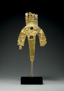 Huari arany tolldísz, déli part, 700-1000 körül (arany) alkotó: Culture Huari