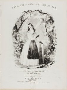 Kedves, kedves és gyengéd Ő alkotó: Currier and Ives