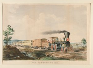 Az expressz vonat alkotó: Currier and Ives
