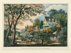 A Virágzás Szezonja alkotó: Currier and Ives