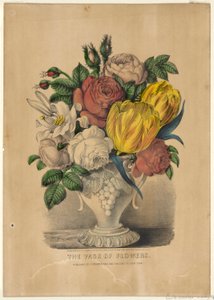 A virágváza alkotó: Currier and Ives