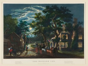 The Wayside Inn alkotó: Currier and Ives