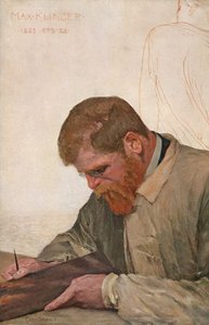 Max Klinger, 1900 körül (festmény) alkotó: Curt Stoeving