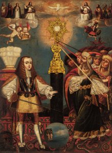 II. Károly az Eucharisztia védelmében, 17. század vége