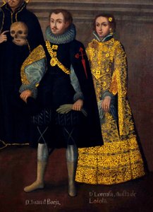 Martín de Loyola és Doña Beatriz Ñusta házassága, valamint Don Juan Borja és Lorenza Ñusta (Enríquez y Loyola) házassága.