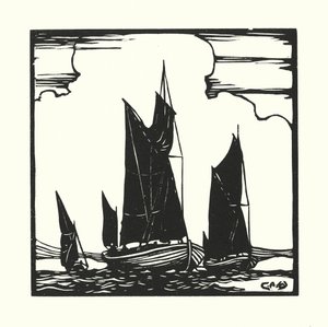 Halászhajók és uszályok: Hatch Boats (fametszet)