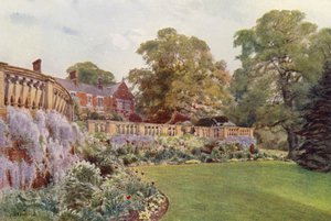 A terasz keleti vége, Bagshot Park (színes litó)
