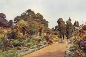 A Center Walk, Claremont, északra néz (színes litó)