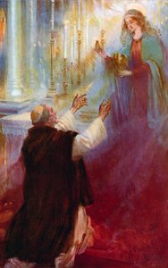 A Koronázási Olaj és az Ampulla legendája, a Thomas A Becketnek megjelenő Szűz alkotó: Cyrus Cuneo