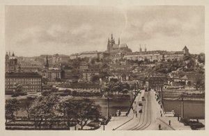 Manes-híd és a vár, Prága