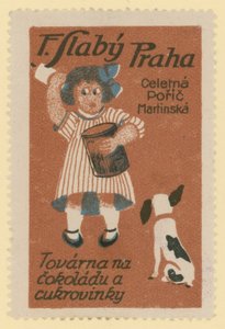 F Slaby csokoládé- és cukorcukrászgyár, Prága alkotó: Czech School