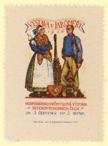 Északkelet-Csehországi Gazdasági és Ipari Kiállítás, Jaromer, Csehszlovákia, 1926 alkotó: Czech School