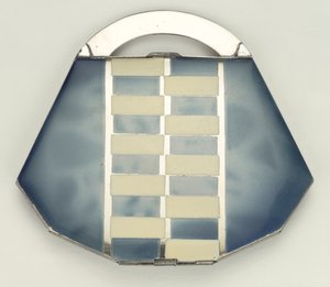 Princess Handbag Powder Compact, cseh, 1930-as évek alkotó: Czech School