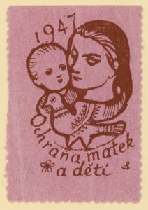 Anyák és gyermekek védelme, 1947 alkotó: Czech School