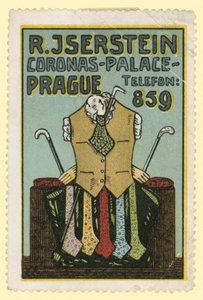 R Jserstein férfi ruhák, Prága alkotó: Czech School