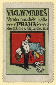 Vaclav Mares, férfiruha gyártó, Prága alkotó: Czech School