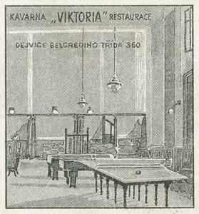 Viktoria kávézó és étterem alkotó: Czech School