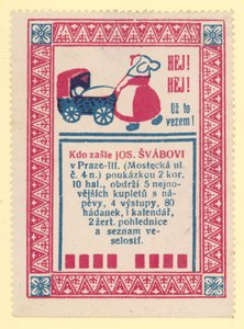 Egy babakocsit toló nő alkotó: Czech School