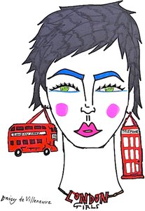 London Girls (rajz) alkotó: Daisy de Villeneuve