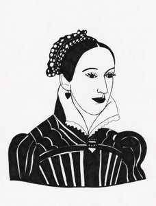 Mary Queen of Scots, 2017 (filctoll papírra)