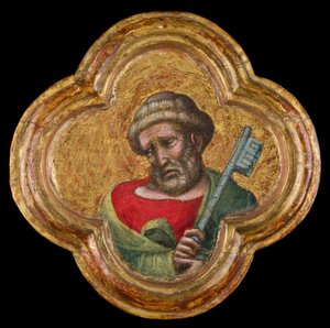 Szent Péter, 137077 (tempera a panelen) alkotó: Dalmasio di Jacopo Scannabecchi Dalmasio di Jacopo Scannabecchi
