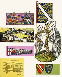 A De Bohunok hattyúja (címer) alkotó: Dan Escott