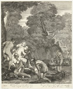 Dianát és nimfáit Actaeon fedezte fel