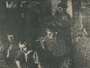 "The Burst Pipe", 1919 alkotó: Daniel Albert Veresmith