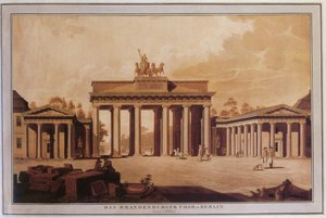 A Brandenburgi kapu alkotó: Daniel Berger