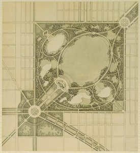 Chicago terve, 62. tábla, A javasolt park terve, 1909.