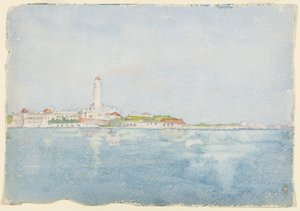 Vázlat, Algírban, Észak-Afrikában, Utazási vázlat, 1896.