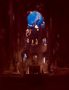 A Notre-Dame belseje alkotó: Daniel Cacouault