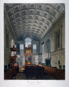 A királyi kápolna belső képe a St James