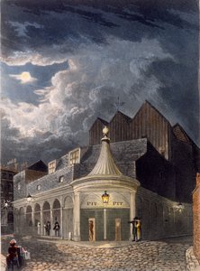 Az Olimpiai Színház, 1826 alkotó: Daniel Havell