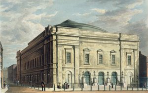 Theatre Royal, Drury Lane, London, tervezte Benjamin Wyatt, 1812, 1826