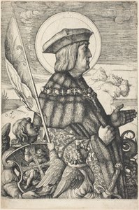 I. Maximilian császár Szent György képében alkotó: Daniel Hopfer