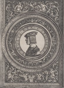 V. Károly császár portréja, kb. 1519. alkotó: Daniel Hopfer