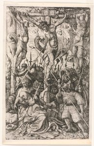 A kálvária, c. 1520. alkotó: Daniel Hopfer