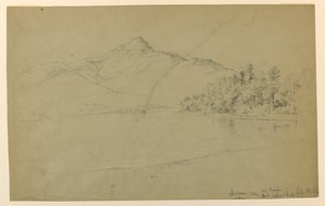 Chocorua Lake alkotó: Daniel Huntington