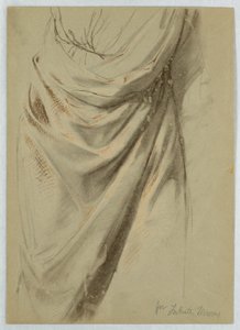 Drapery Study for "Tribute Money" alkotó: Daniel Huntington