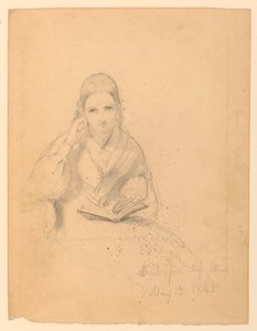 Rajz, Miss Elliot ülve, 1841. május 15. alkotó: Daniel Huntington