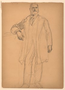 Rajz, Chester Alan Ar elnök, 1886. június alkotó: Daniel Huntington