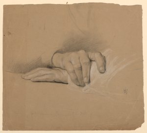 Rajz, Tanulmány a "Társadalom, 1844 alkotó: Daniel Huntington