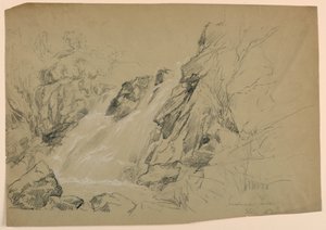 Goodrich Falls, Ellis River, New Hampshire alkotó: Daniel Huntington