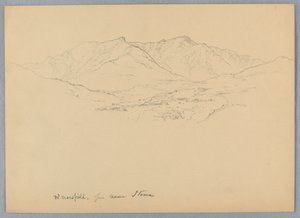 Mt. Mansfield a vermonti Stowe közelében alkotó: Daniel Huntington