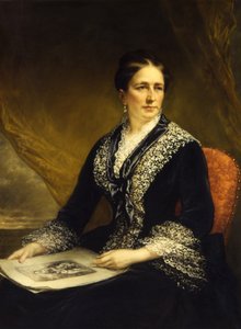 Mary McCrea Stuart portréja Mrs. Robert Leighton Stuart, kb. 1840-1885