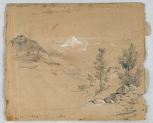 Sion, Keletre nézve, Rhône-völgy alkotó: Daniel Huntington