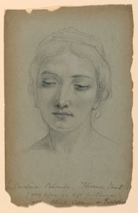 Vázlat Carolina Palombóról, a "The Goldsmith