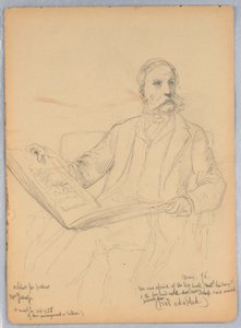 Tanulmány Mr. Morris K. Jesup portréjához, Esq. alkotó: Daniel Huntington